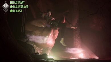 Lara Croft Fucked in the Ass and Impregnated in an Alien Breeding Pod