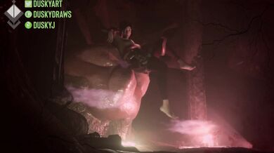 Lara Croft Fucked in the Ass and Impregnated in an Alien Breeding Pod
