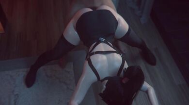 Slutty Steamroll: Huge Mounds vs. Petite Holes in Action