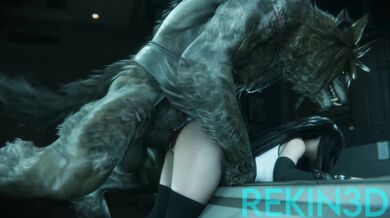 Cloud Strife's Double Penetration With Tifa Lockhart and Rekin3D