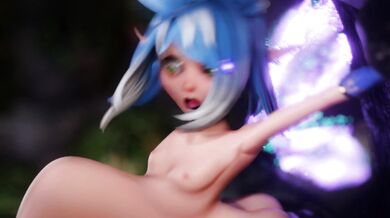 A Fairy's Lustful Encounter with a Horny Weretaur