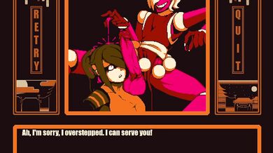 Ranbu Rumble Game Over Scene