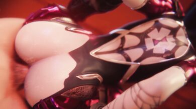 Commando Butt-Fuck Challenge with Widowmaker!