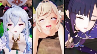 Hardcore Gangbang Infiltration: A Genshin Impact Porn Parody