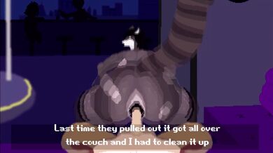 Rackin' Raccoon Sluts Strip Down in 4K!