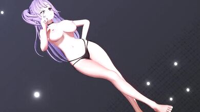 [MMD] Ayase Yuuka/SHAKE IT - A Lustful Invitation to Grind and Slide