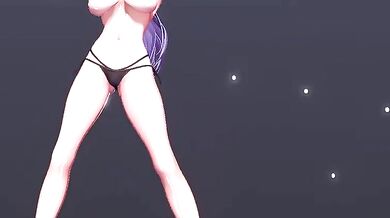 [MMD] Ayase Yuuka/SHAKE IT - A Lustful Invitation to Grind and Slide