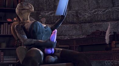 - Wild Elf Sliding - Cumshots4ever