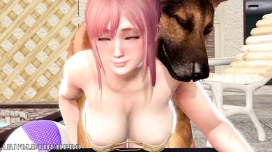 Puppy Love: Honoka and Arnold's Anal Adventure