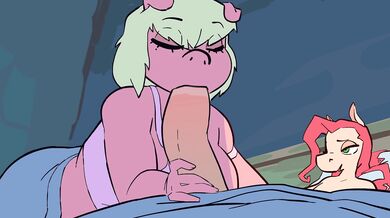 Tabbing the Morning Wood with Moody Lasses