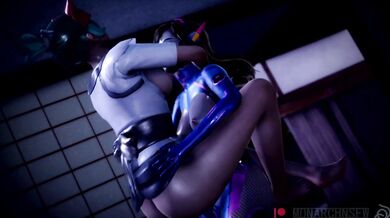 - Kinky Cosplay Fuckfest: D.Va & Kiriko