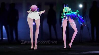 Elysia's Chocolate Cum Splatter Fest