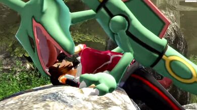 Rayquaza Rapes Trainer's Ass in Gruesome Orgy [Extreme Guro]