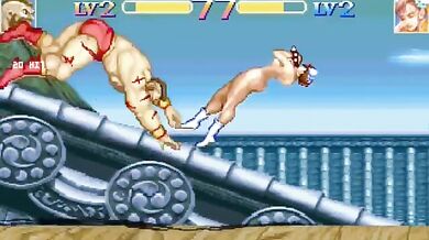 Zangief Vs Chun-Li: A Thunderous Fuckfest of Muscles and Boobs