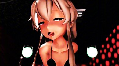 Shimakaze's Lustful Strip Show [MMD R18] 4K Ultra HD