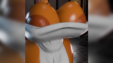 Super-sized tits on Milotic