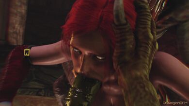 Nekker vs. Triss Merigold: A SFM Revenge Match