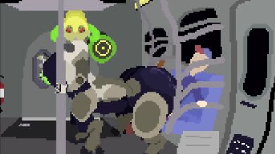 [4K] Orisa Takes the Spermy Subway
