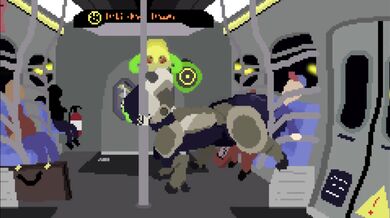 [4K] Orisa Takes the Spermy Subway