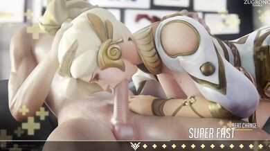 Stiff Superhero Pounding the Enemy Team in a Massive Battle on King's Row with All Guns Blazing in Hard Mode Round 4