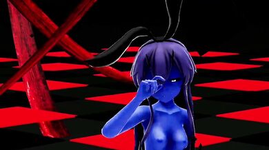 Shimakaze's Fiery Demonic Sex with the Vampire Ruby in R15 MMD Hentai