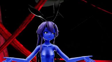 Shimakaze's Fiery Demonic Sex with the Vampire Ruby in R15 MMD Hentai