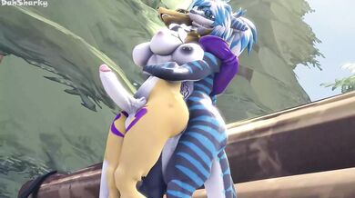 - Nikasharkeh vs. Renamon: Dawn of the Sharks