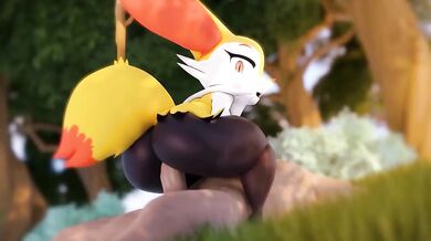 Furry Frenzy: Braixen's Sexual Escapades