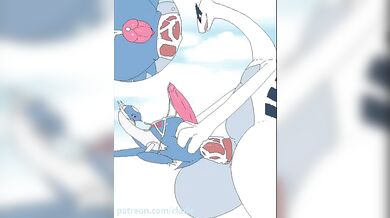 Latios and Lugia's Anal Clade Adventure