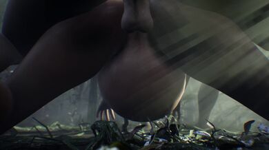 Elle Pregnant Sex in the Forest - UE4 -