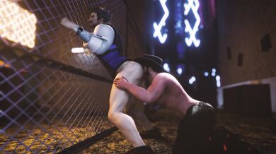 Gay Asian Assassin Swordsman Fucks Hot American Sharpshooter in Dirty Backstreet Encounter [Saigon3d]