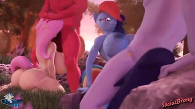 Ever-Hungry Futanari Ponies: MLP PMV Repost