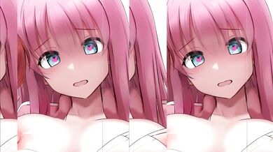 Cum-facing Bocchi and Kita's Big Dicks in 'Ginhaha'