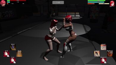 Horny Lesbian Rumble: Elven Princess vs Demonic Incubus, Round 2