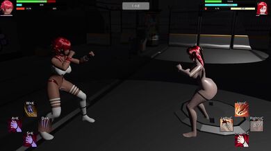 Horny Lesbian Rumble: Elven Princess vs Demonic Incubus, Round 2