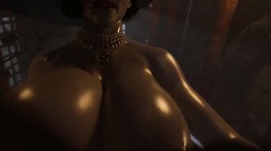 Mistress Dimitrescu Dominates with Her Whip and Tongue - Serpent Order