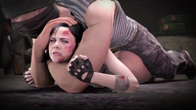 Public Park Rough Sex [Synthetic] in 4K Ultra HD