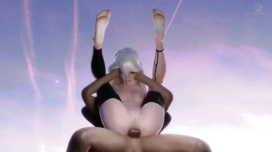 Anal Penetration with a Robot Cyborg - Anally Insatiable