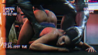 Jill Valentine's Wet and Wild Crack Island Fuck Fest