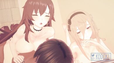 Fucked in the Ass and Blown Away: Aponia and Eden's Kinky Adventure