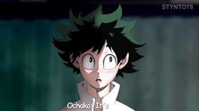 Midoriya x Ochako: A Stylistic Animation (by stynto78)
