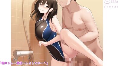Big Boobed Swim Instructor Ms. Erotic Fucks Students Until They Cum in Her Face