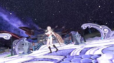 Asuna's Laysha Party in MMD