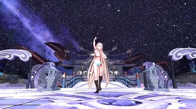 Asuna's Laysha Party in MMD