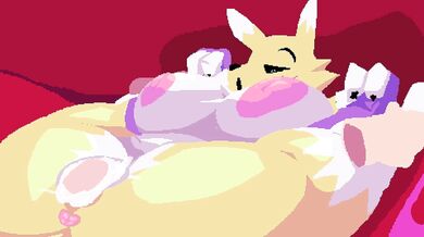 [FattMana] Renamon Gets DPed by the Entire VIP Room