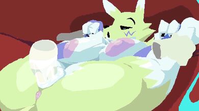 [FattMana] Renamon Gets DPed by the Entire VIP Room