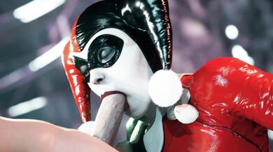 Harley Blows Her Fat Cock