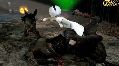 Twin Tails and Trick or Treats - 2B Halloween Edition