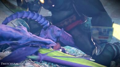 Fucking Ganondorf's giant balls destroying Metroid and Ridley in a hardcore threesome