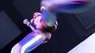 Two girls one cup: Noname55 and Dva_Dance's wild threesome sex party